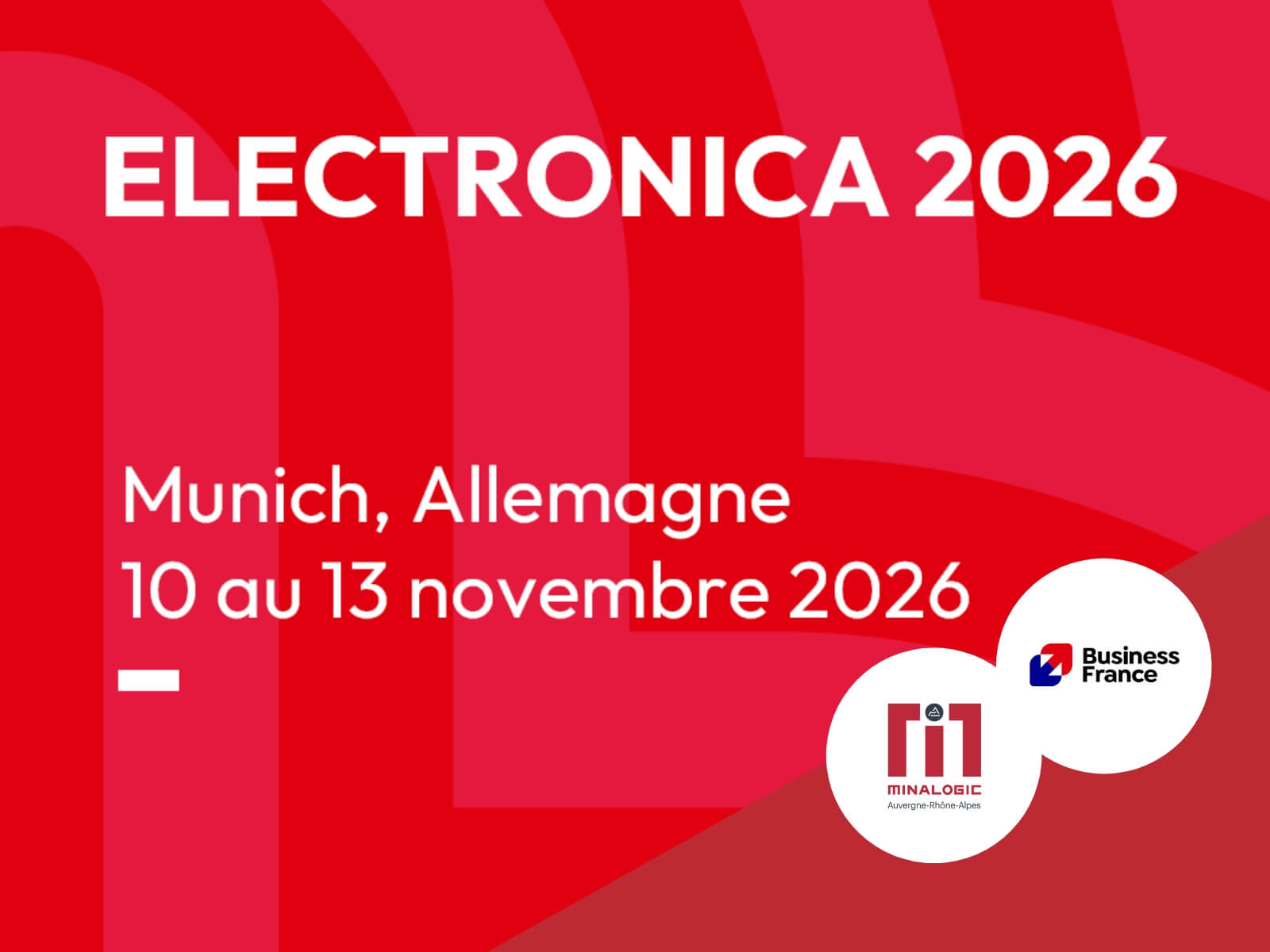 ELECTRONICA 2026 – Le rendez-vous mondial de l’électronique