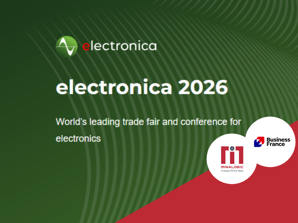 Electronica 2026 : rejoignez le Pavillon France avec Minalogic