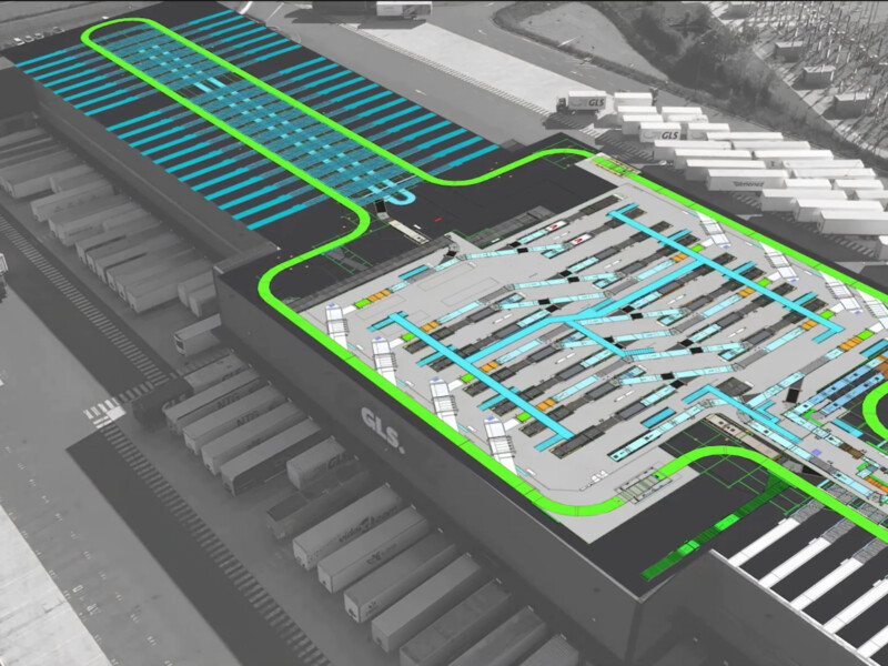 Actemium Lyon Logistics accompagne GLS France dans l’automatisation de son nouveau HUB national