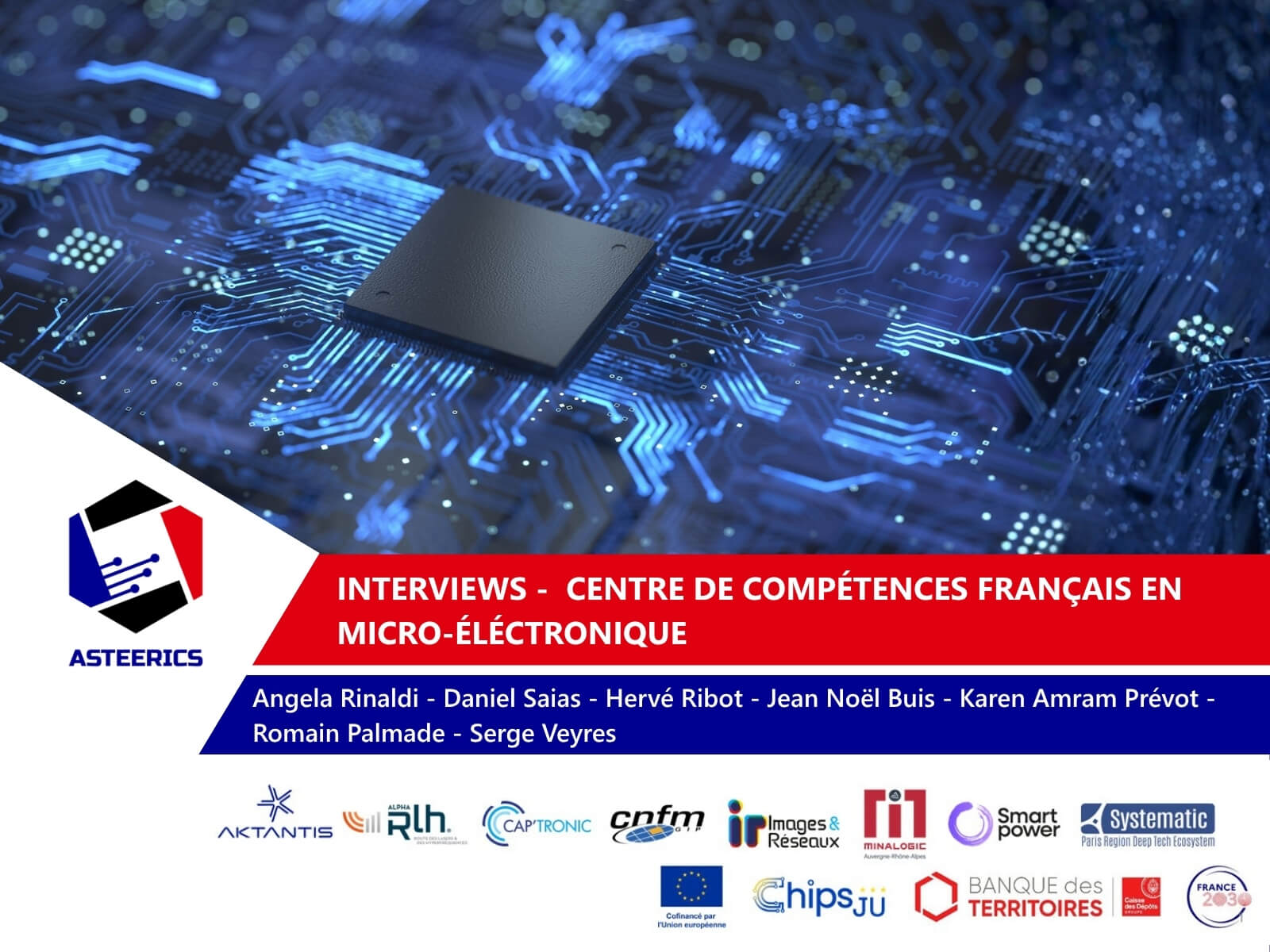 Lancement ASTEERICS : interviews des acteurs clé du centre de compétence