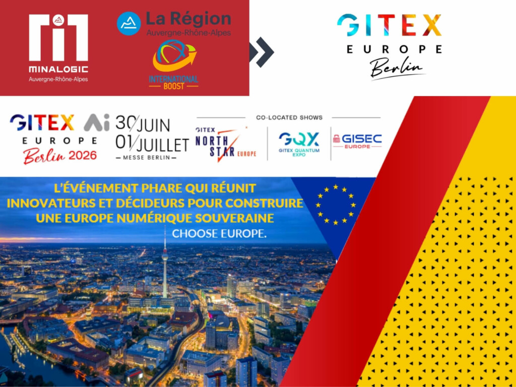 Exposez sur le Pavillon France au GITEX Europe - Berlin avec Minalogic