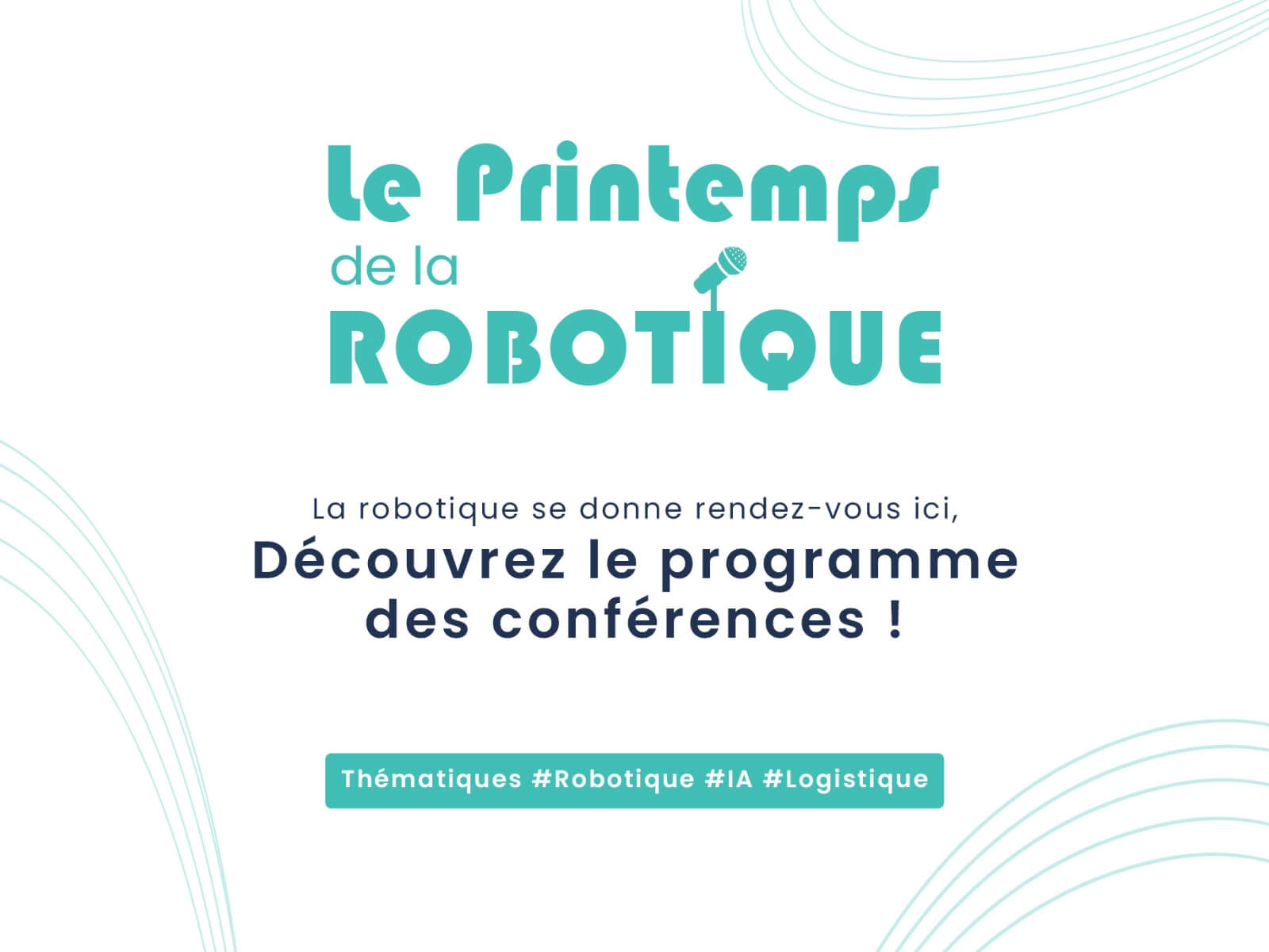 Rejoignez le Printemps de la Robotique organisé par Meanwhile