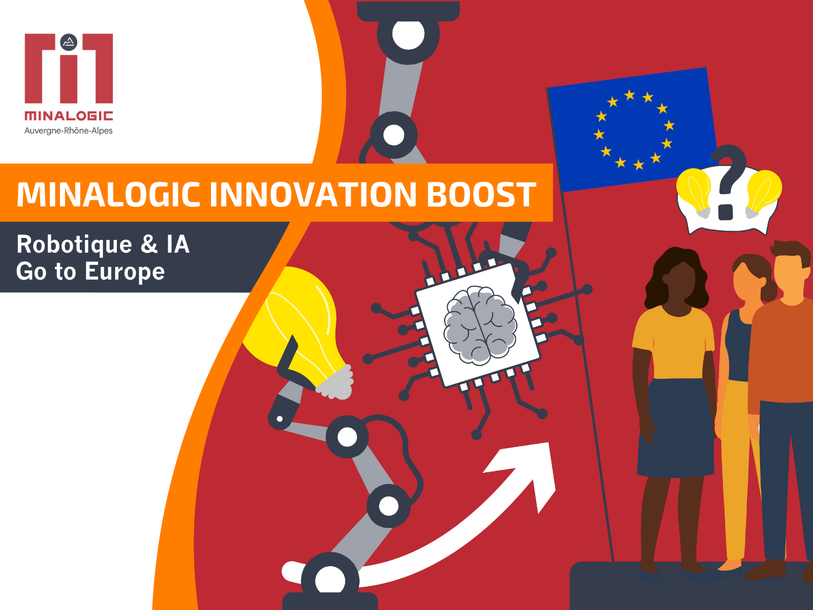 Minalogic Innovation Boost : Robotique & IA - Go to Europe !