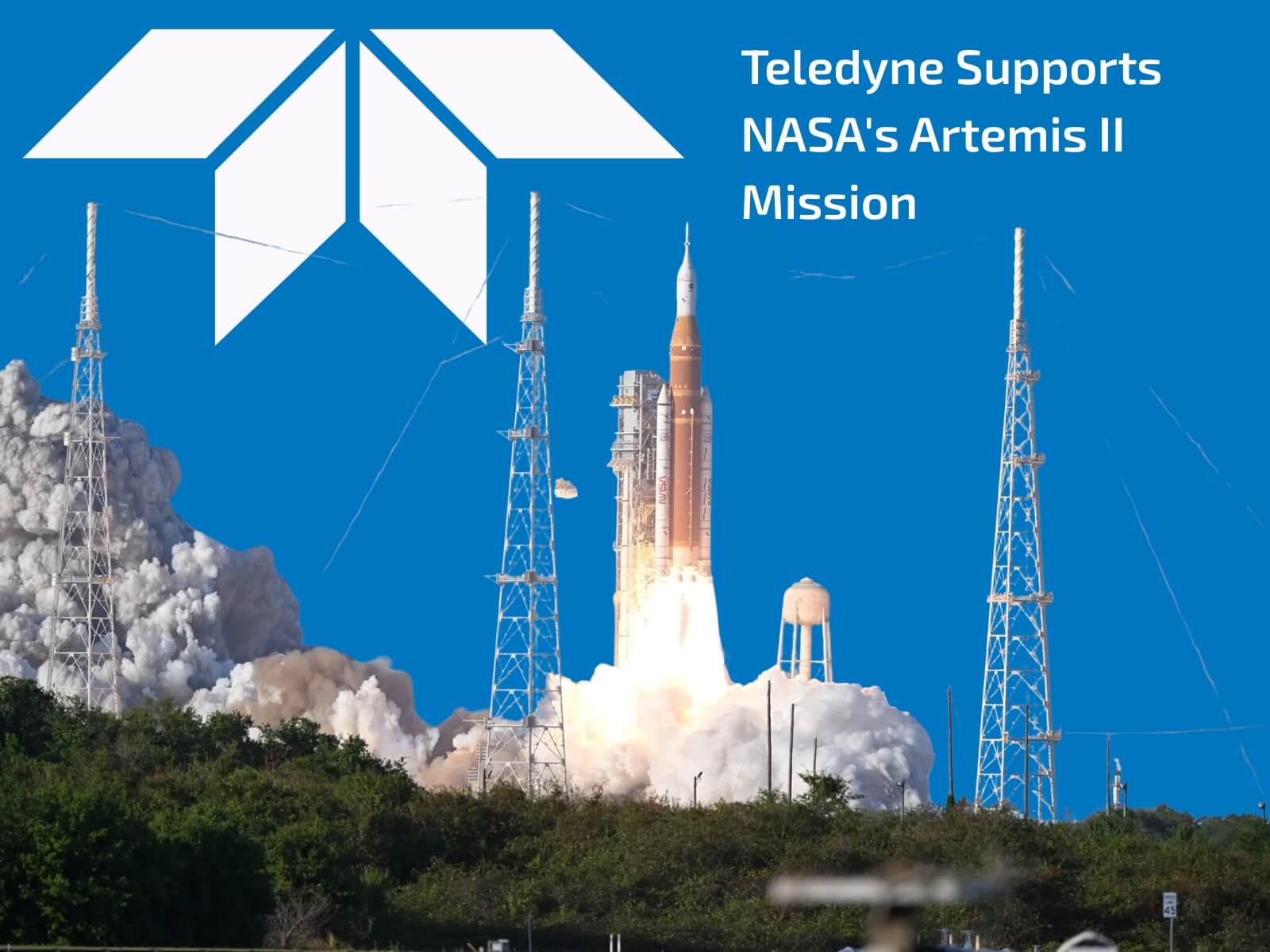Teledyne plays a key role in NASA’s Artemis II mission with its critical technologies